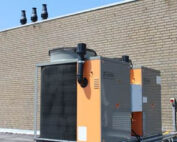 Woonflat, installatie warmtepompen